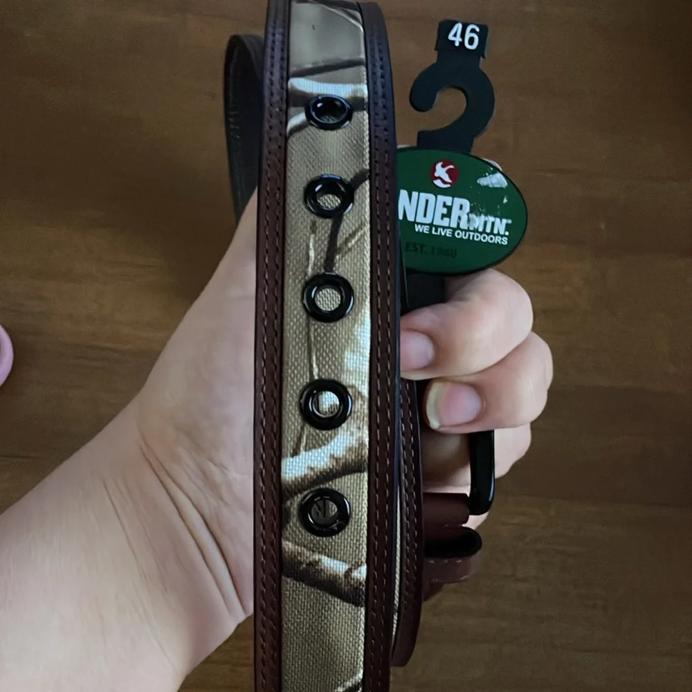 - Gander Mountain belt size 46 NWT